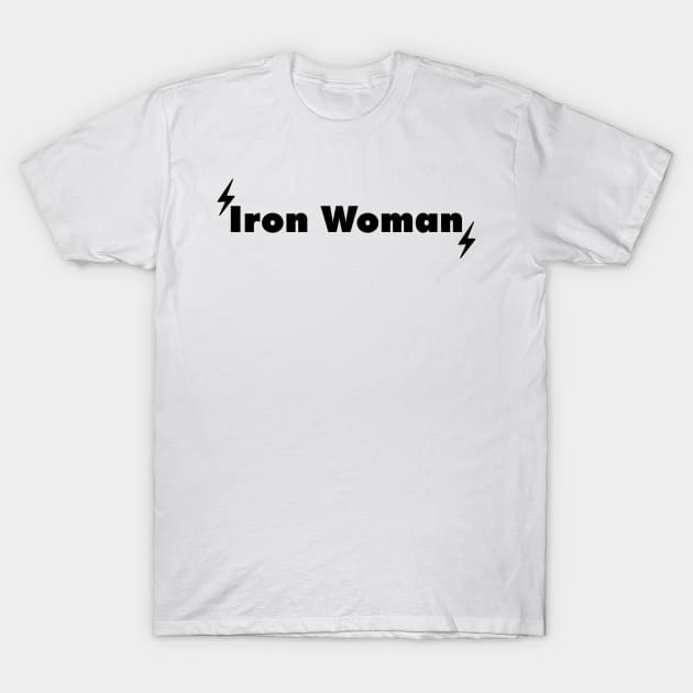 Iron Woman T-Shirt by hsf